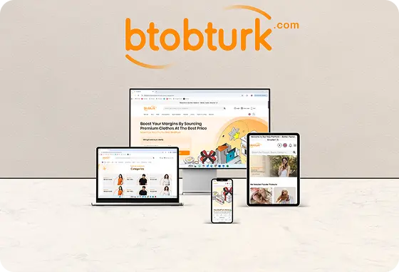 Interface de la plateforme BtoBTurk